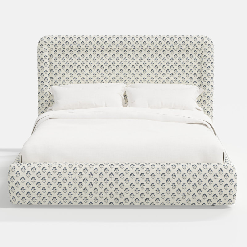 Stoffer Home x Cloth and Co. Marisa Bed, Francie Blue, Twin