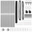 Vidaxl Fence With Posts PVC-Coated Steel-116797881-116797888