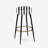 Black And White Striped Lines Harmony - Striped Bar Stools Set Of 2