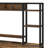  Computer Desk With Power Outlets, LED Lights & Hutch-581892451