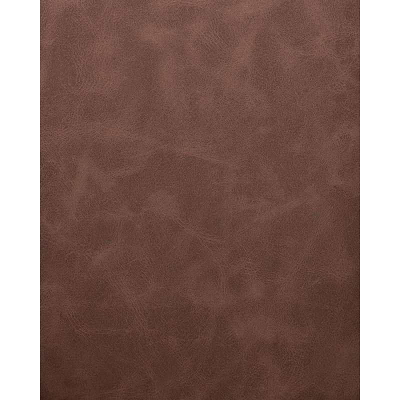 49cm H Upholstered Full Back Armchair, Brown