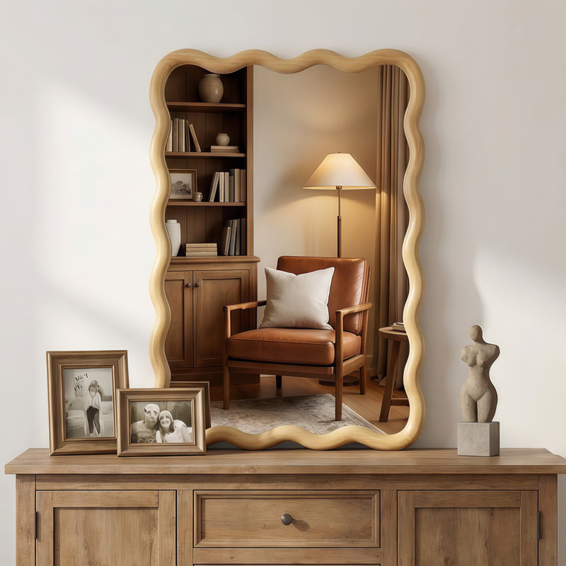 Miroir rectangulaire, Naturel