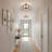 6-light Modern Semi Flush Mount
