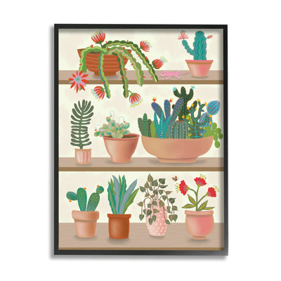 Succulent moderne chic - impression