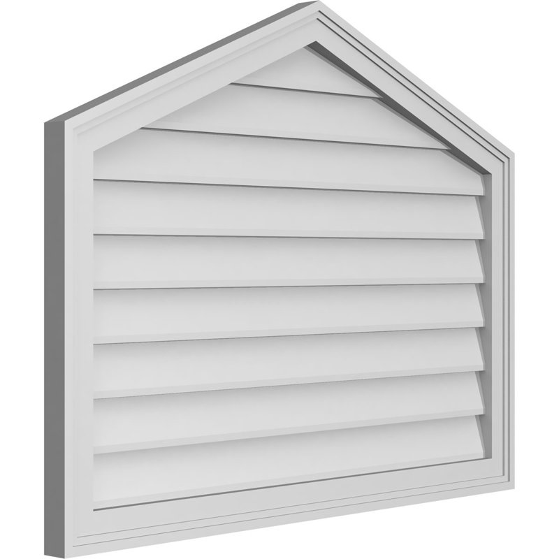 Ventilé à pignon non-fonctionnel Signature, H 28 po x l 36 po x P 1,5 po