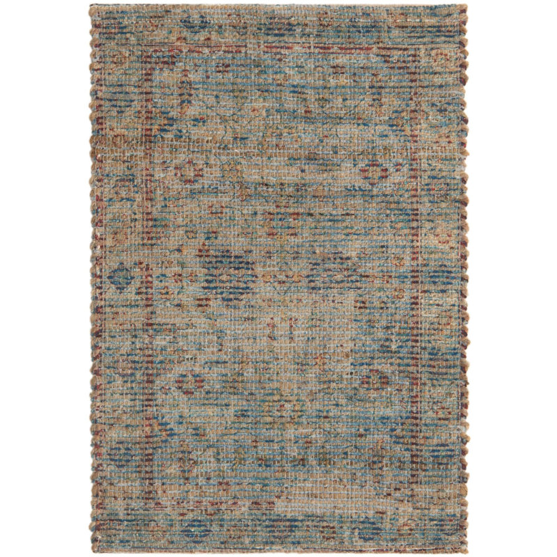 Micharl Cotton Ikat Indoor Rug, Rectangle 2' x 3'1"