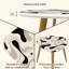 Ensemble de 2 tables basses gigognes Triangle