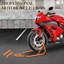 Béquille de levage pour moto, supportant jusqu'à 385 kg (850 lbs) avant et arrière, béquille universelle pour atelier, support de fourche avant, support de bras oscillant arrière en U et L, pour le stationnement, l'entretien et le nettoyage.-245270994