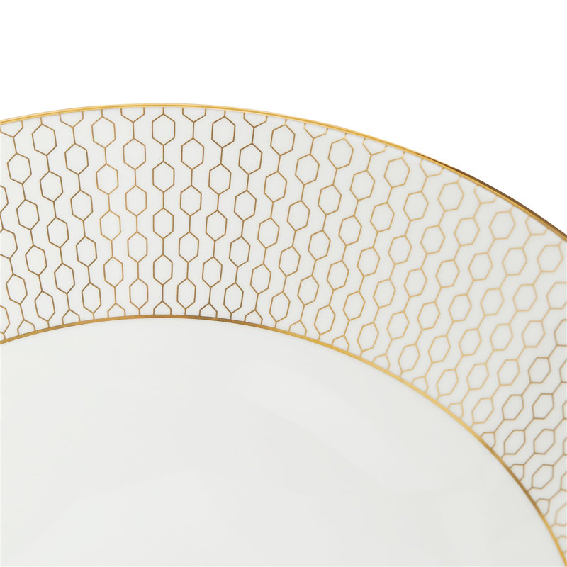 Wedgwood Gio Gold Soup/Cereal Bowl 8.3"