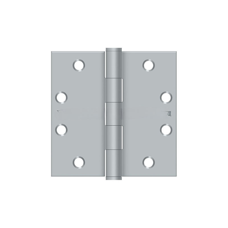 Steel Butt Bearing Hinge, Brushed Chrome