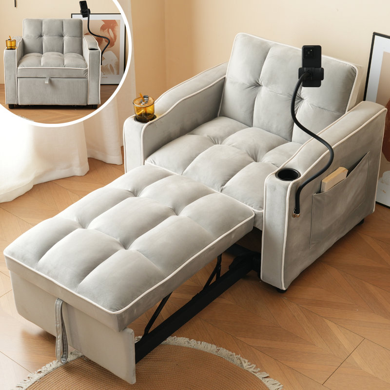 Velvet Accent Chair