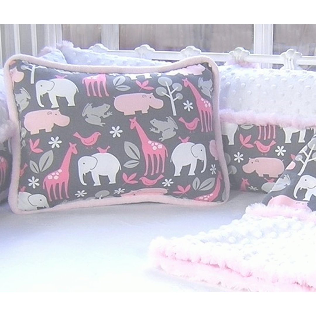 Animal Cookies Cotton Throw Pillow Blueberrie Kids