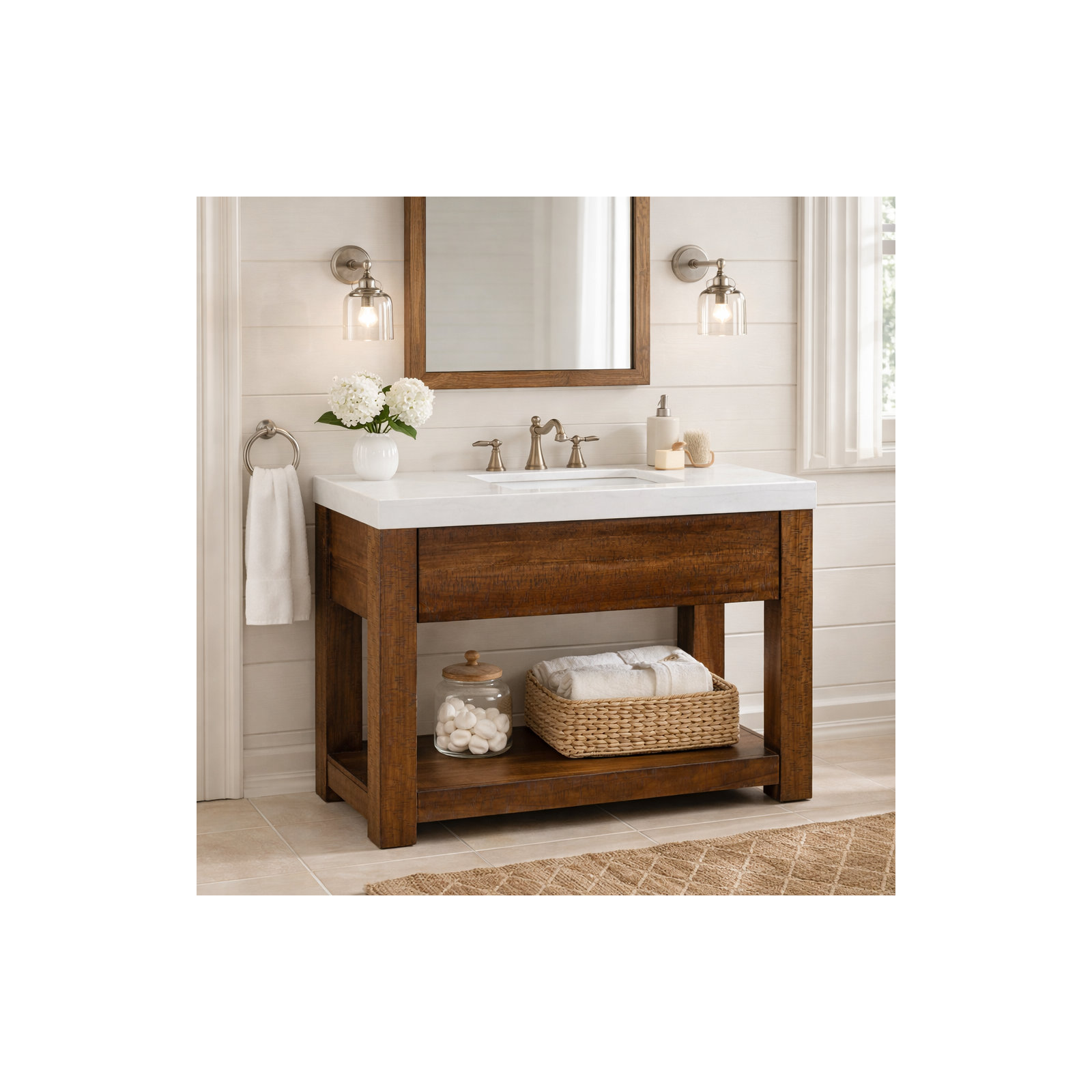 Alberto 36" Single Vanity, 48"