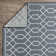 Tapis bleu Annie-Jane Chendler