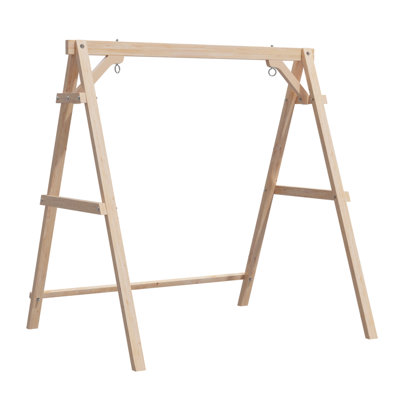 Balancelle Crichton en bois (sans balançoire suspendue)