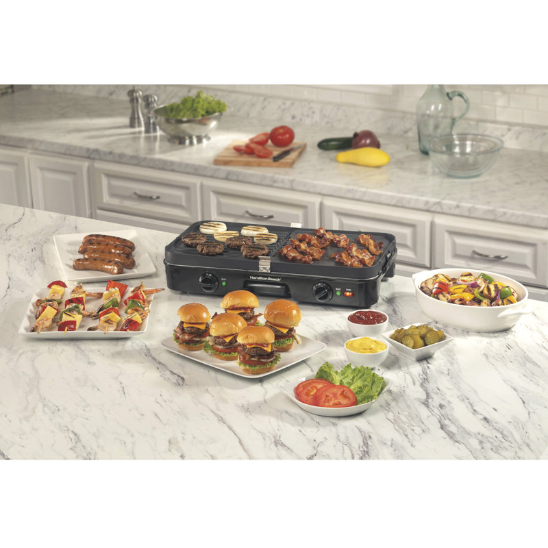 Hamilton Beach® 3-in-One Grill/Griddle