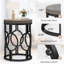 Table de bout en bois manufacturé et en métal H 23,62 po Brookview-816428777-834354434-834354460