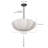 1-Light Pendant Lights Kitchen Island Nordic Cream Fabric-1188828566
