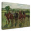« the avenants » par edgar degas, reproduction de peinture à l’huile sur toile tendue-1633468441