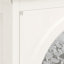 Meuble-lavabo 31 po avec lavabo en céramique, armoire de salle de bain rustique rétro avec poignées et 2 portes à fermeture douce,-115898909
