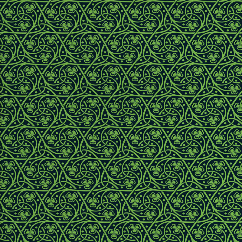 Tissu irlandais, H 36 po x l 58 po x P 1 po
