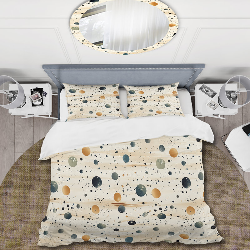 Ensemble de housse de couette Rustic Splendor, Housse de couette simple + 1 taie décorative stan