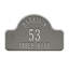 Plaque d'adresse murale sur 3 lignes Lexy-1471370285-1471370287