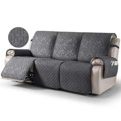 Housse pour canapé 3 places Heide 100% imperméable, housse de canapé avec poches latérales antidérapantes, housse de canapé lavable à la machine