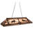 9 - Light Timeless Bronze Pool Table Lights Pendant