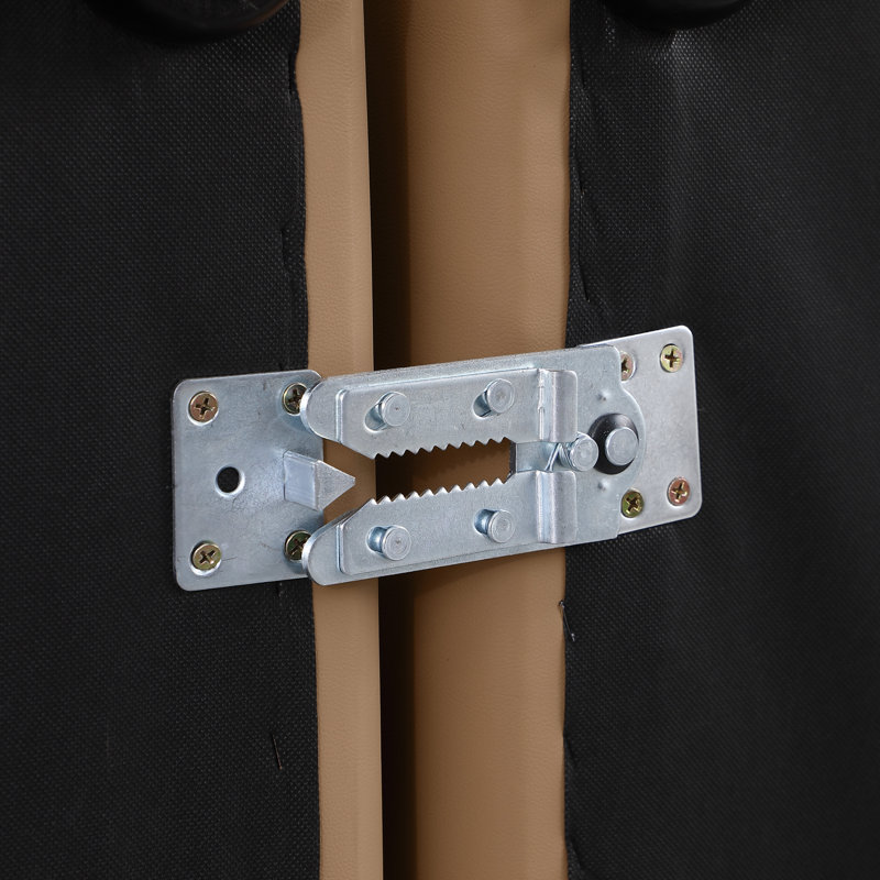 Canapé modulaire 5 pièces Itala, Cuir brun clair végétalien
