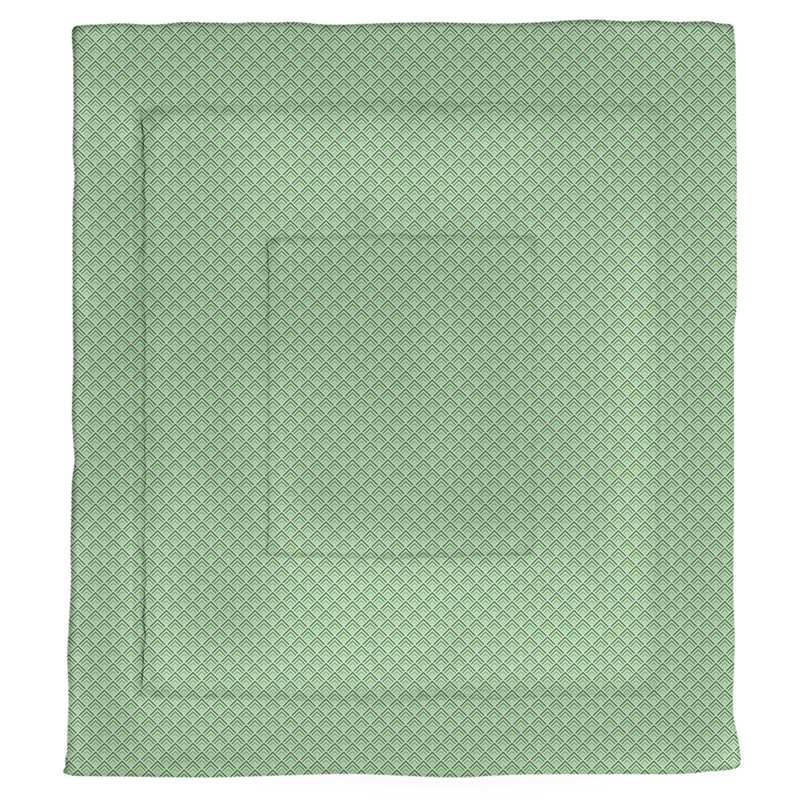 Édredon réversible simple Katelyn Elizabeth Rainbow, Édredon simple TG, Vert