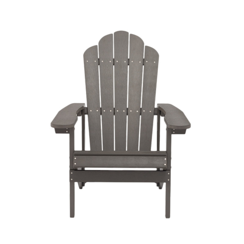 Panora Outdoor Adirondack Chair, Gray