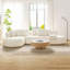 Canapé modulaire en L surdimensionné de 134,63 po avec repose-pieds avec méridienne et siège profond pour salon-1373220553-1373220559