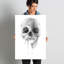 «Crystal Skull», impression sur toile tendue-22639010-72678125-72678126