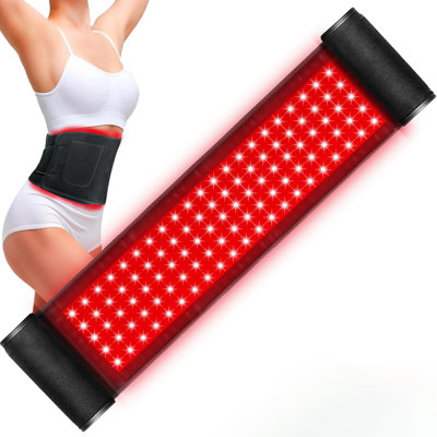 Ceinture chauffante Morfone pour la luminothérapie rouge et le soulagement de la douleur (850 nm, infrarouge).
