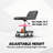 Adjustable Height Ergonomic Stool with Wheels