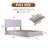 4 Drawers Upholstered Storage Bed-442197158-442197178