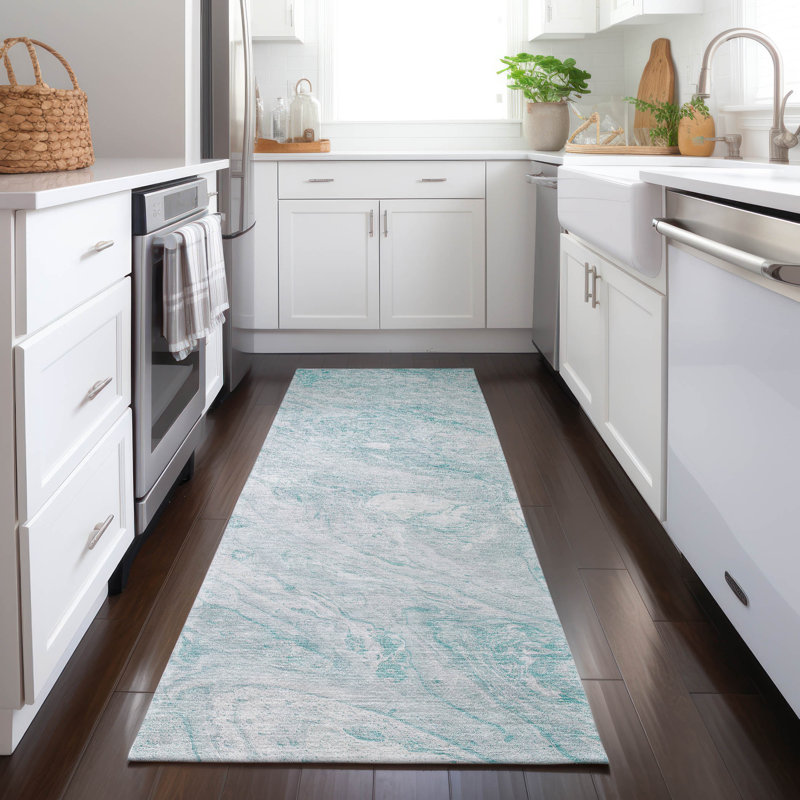 Tapis intérieur / extérieur Michaella, Tapis de couloir 2 pi 3 po x 7 pi 6 po