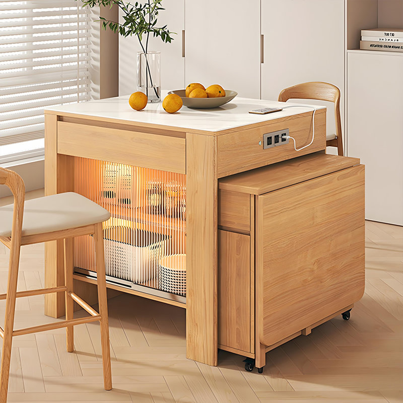 Comptoir de salle à manger et îlot de cuisine 94,49 po, H 37,64 po x l 94,49 po x P 33,86 po
