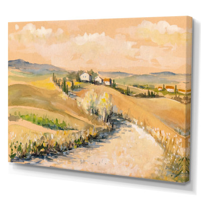 " Countryside In Tuscany Italy "
