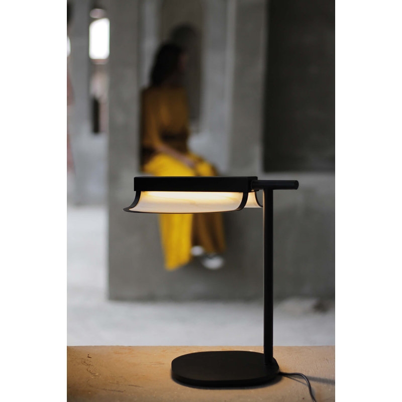 Omma LED Table Lamp, Matte Black, Natural White
