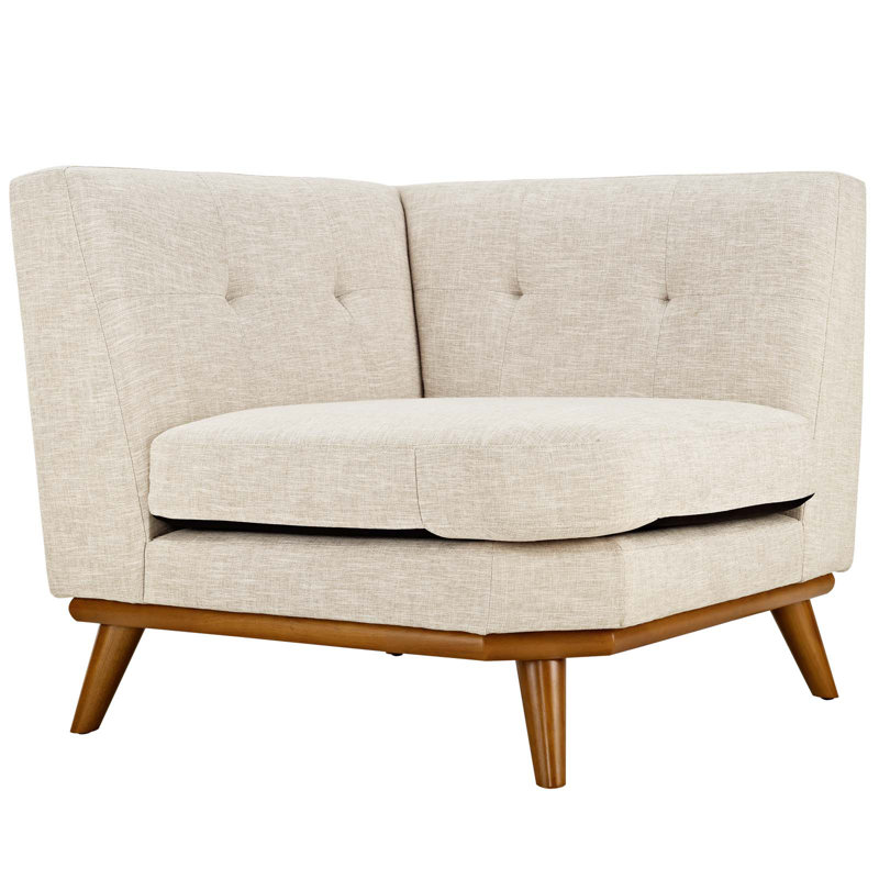 Ensemble de canapé d'angle Carson Carrington Ringsaker, Mélange de polyester beige