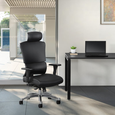 Fauteuil de direction avec appui-tête réglable SPACE