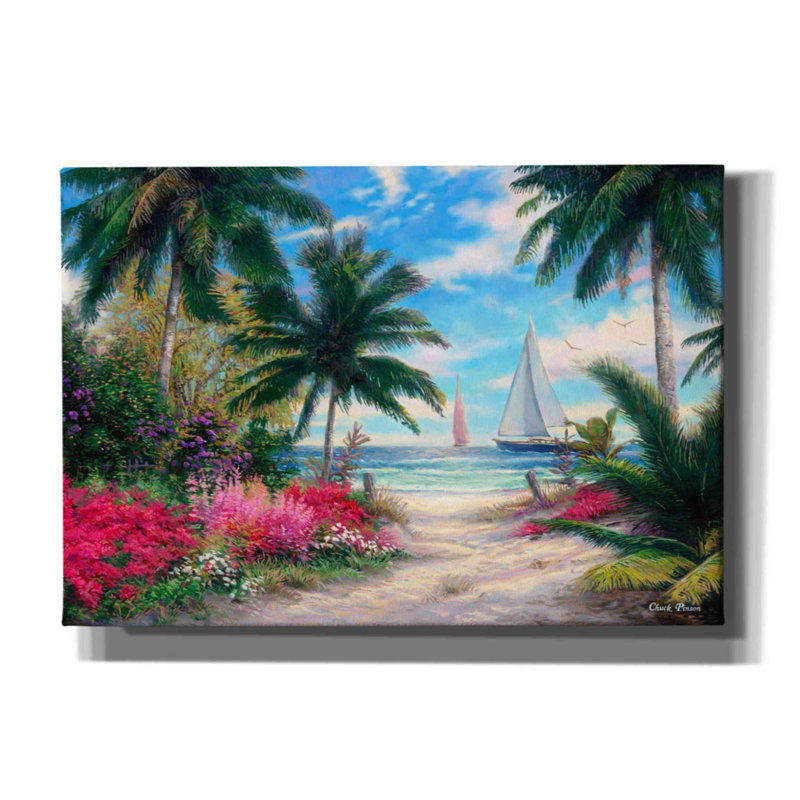 «Sea Breeze Trail» par Chuck Pinson - reproduction sur toile tendue