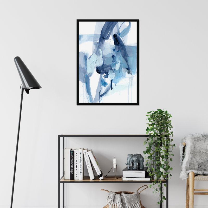 Saturday Night I by Christina Long - Painting, Black Single Picture Framed Paper, 95cm H x 65cm W