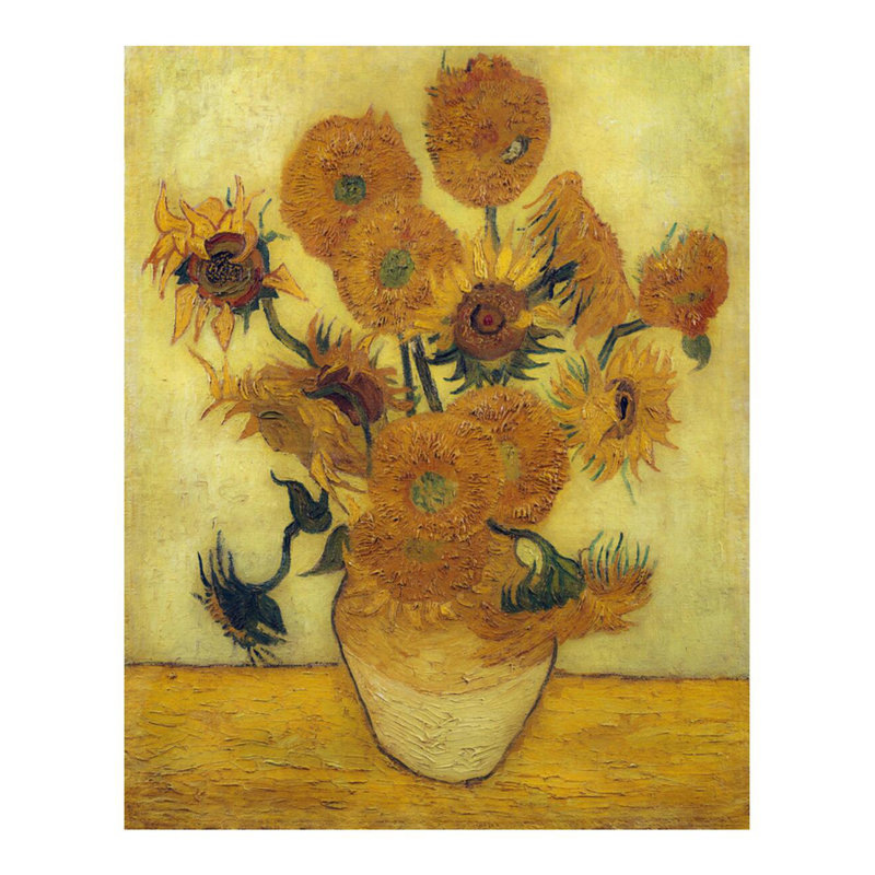 Tournesols par Vincent van Gogh - Impression giclée, H 28 po x l 22 po