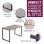 Chelmscote Metal Base Dining Table