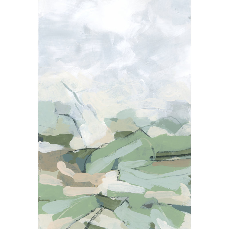 Snowcap Valley II, 18" H x 12" W