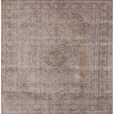 Tapis brun Selma