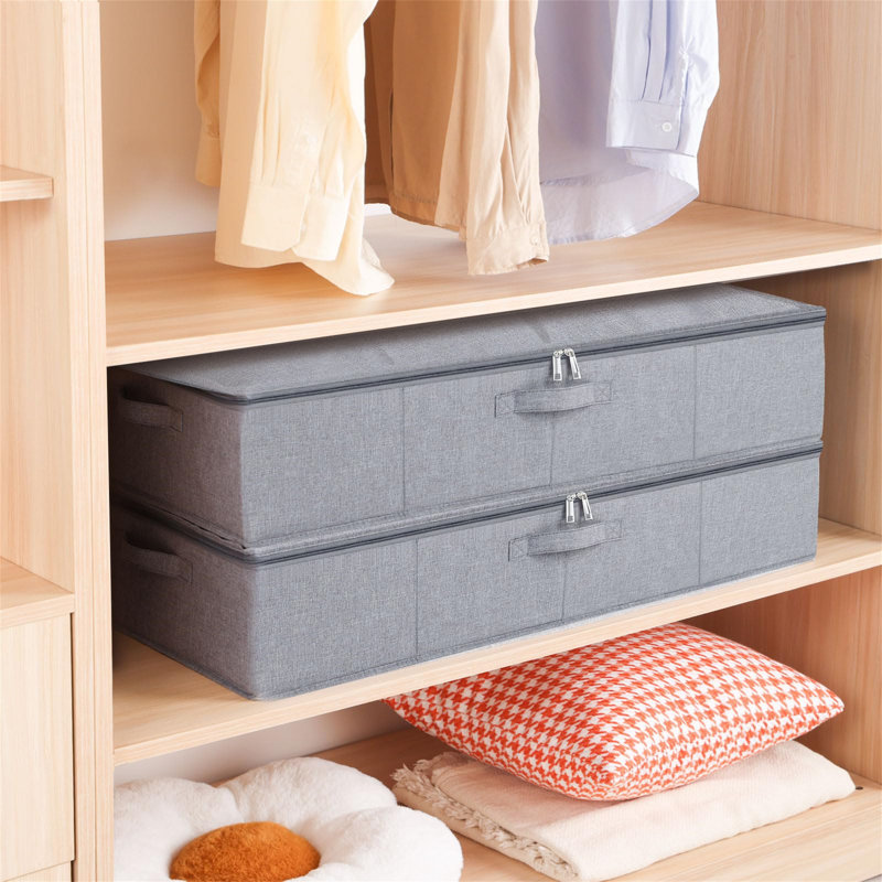 Ebern Designs Fabric Underbed Storage